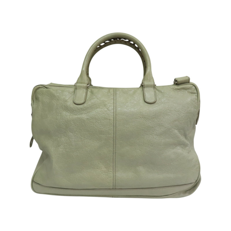 綠色 羊皮 Mini Folder 公事包 肩背包 310939【Balenciaga 巴黎世家】 310939-1