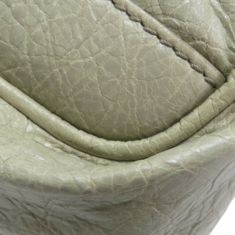 綠色 羊皮 Mini Folder 公事包 肩背包 310939【Balenciaga 巴黎世家】 310939-13