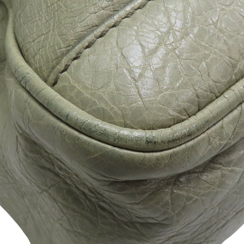 綠色 羊皮 Mini Folder 公事包 肩背包 310939【Balenciaga 巴黎世家】 310939-14