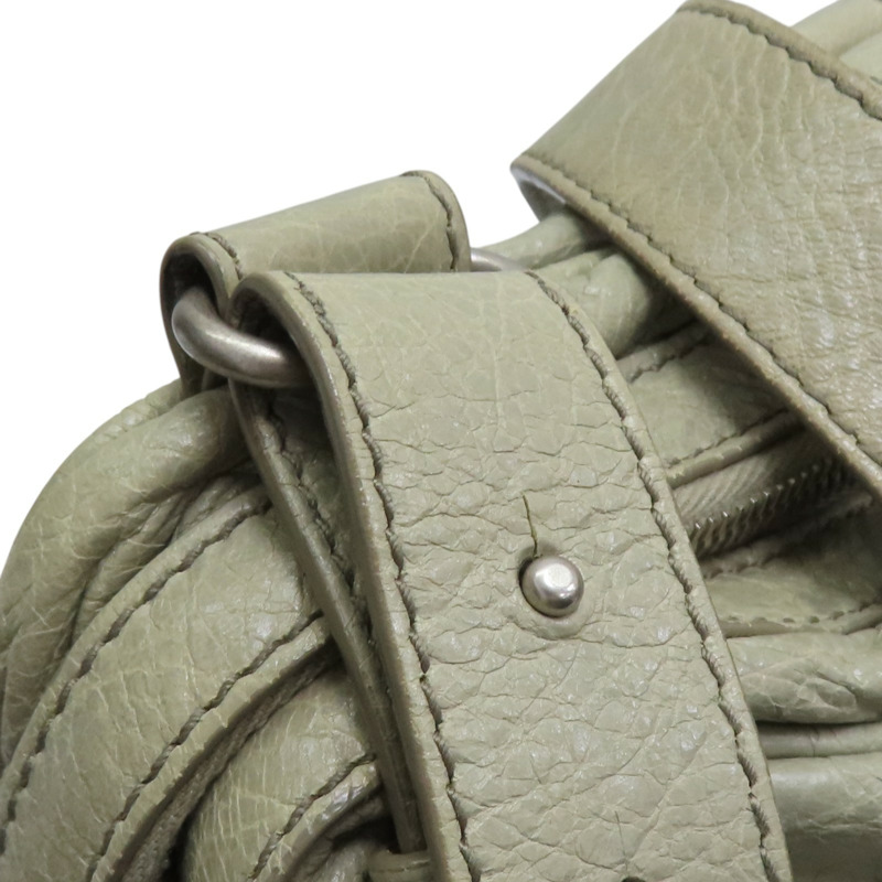 綠色 羊皮 Mini Folder 公事包 肩背包 310939【Balenciaga 巴黎世家】 310939-16