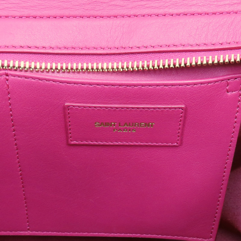 粉色 牛皮 Y Cabas 兩用包【SAINT LAURENT YSL 聖羅蘭 】 311210-7