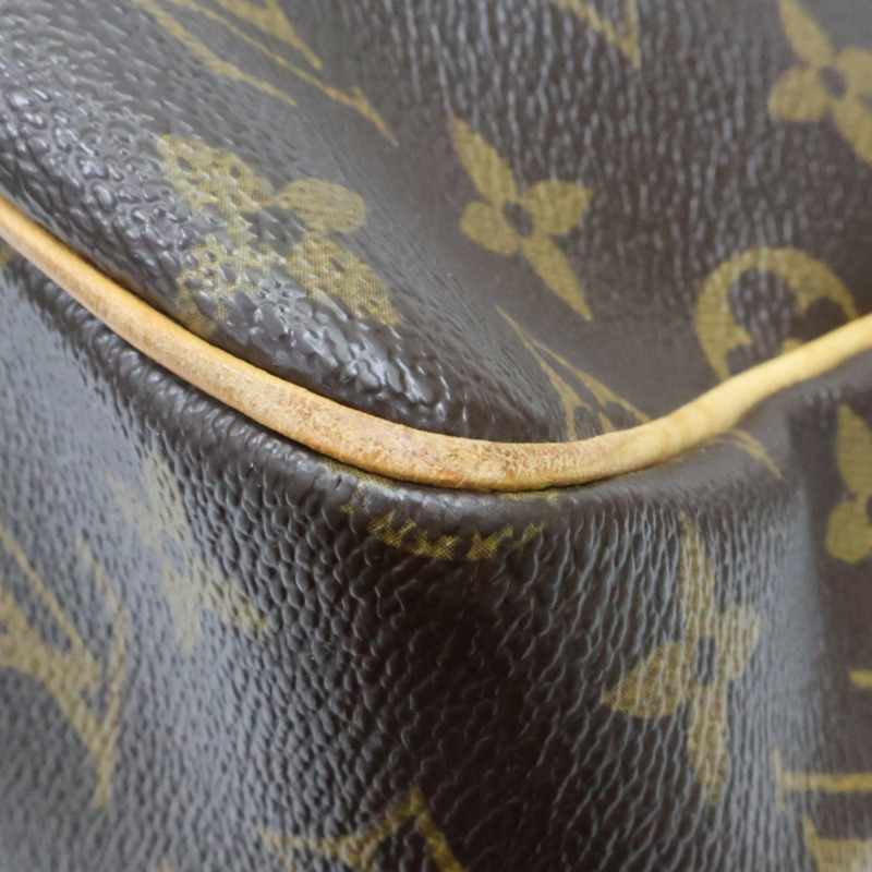 棕色 原花帆布 Batignolles PM 手提包【LOUIS VUITTON LV 路易威登】 M51156-11