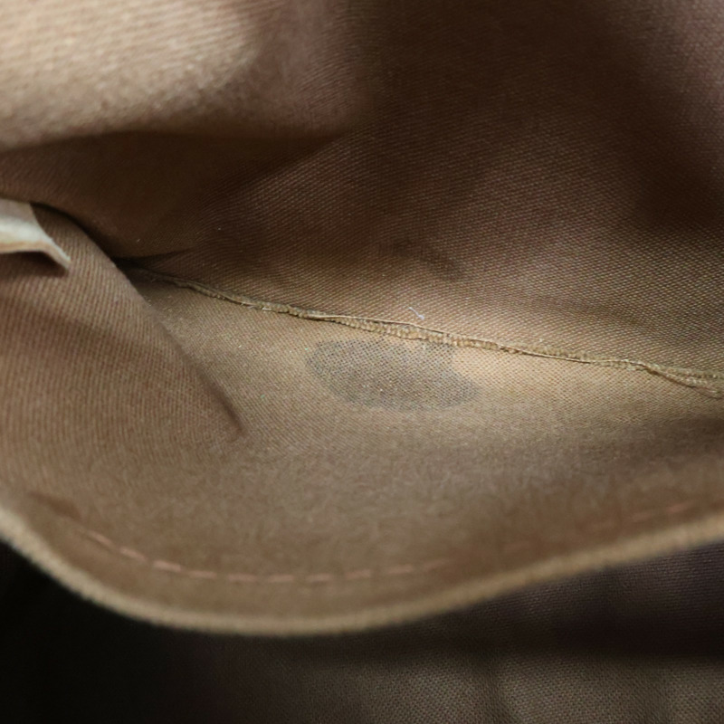 棕色 原花帆布 Batignolles PM 手提包【LOUIS VUITTON LV 路易威登】 M51156-14