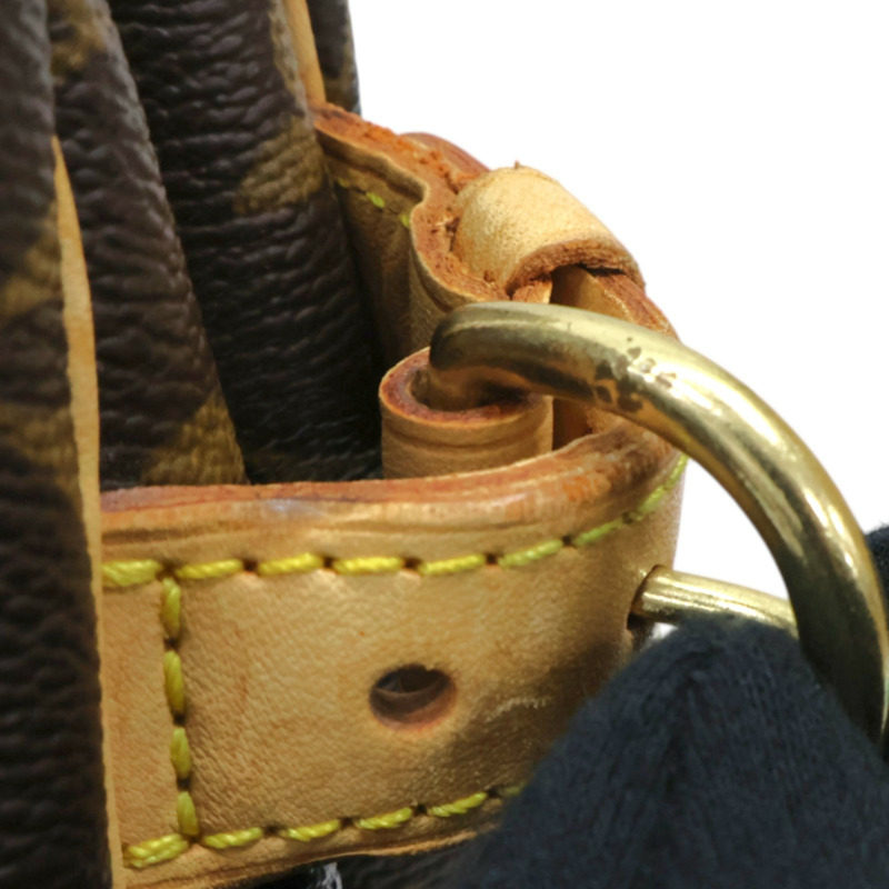 棕色 原花帆布 Batignolles PM 手提包【LOUIS VUITTON LV 路易威登】 M51156-18