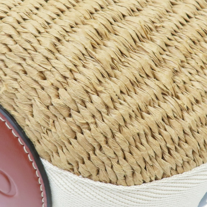 棕色 草編 Woody 小籃子 肩背包【Chloe 克羅伊】 CHC22SS381G55101-11