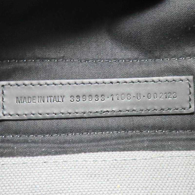 灰色帆布 Navy Cabas S 手提包【Balenciaga 巴黎世家】 339933-9