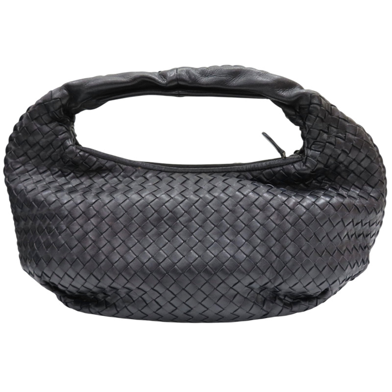 黑色 羊皮編織 Veneta 手提包【BOTTEGA VENETA BV 寶緹嘉】 232499-1