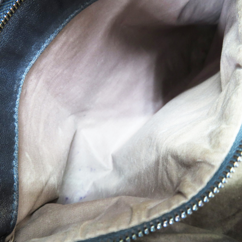 黑色 羊皮編織 Veneta 手提包【BOTTEGA VENETA BV 寶緹嘉】 232499-5