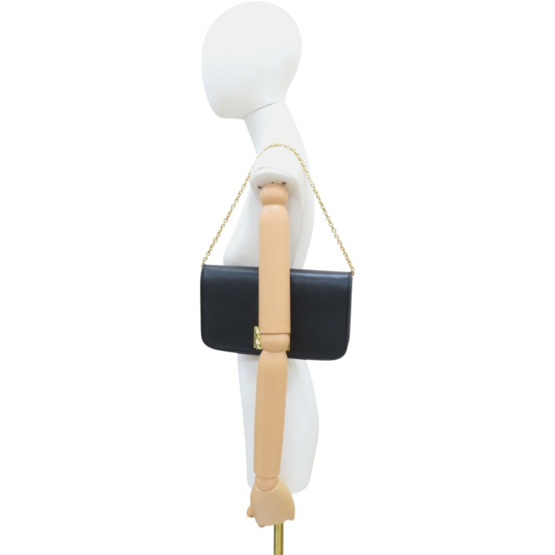 黑色牛皮 BOLSO FLOR 24 肩背包 317.95.A75【LOEWE 羅威】 317.95.A75-9