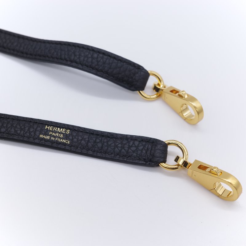 Hermès 愛馬仕 Kelly 28 黑色 Togo 小牛皮 金扣手提斜背兩用包-30
