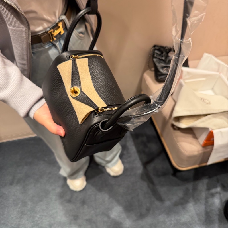 Hermes Mini Lindy 黑金2代 G刻 26年3月票-5