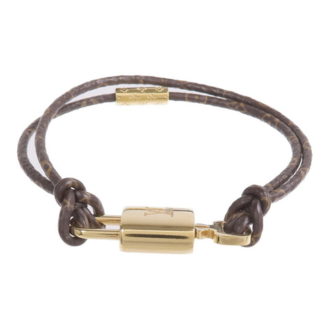 LOUIS VUITTON 金屬/Monogram Lock It Again Bracelet手鐲