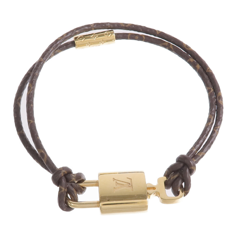 LOUIS VUITTON 金屬/Monogram Lock It Again Bracelet手鐲-3