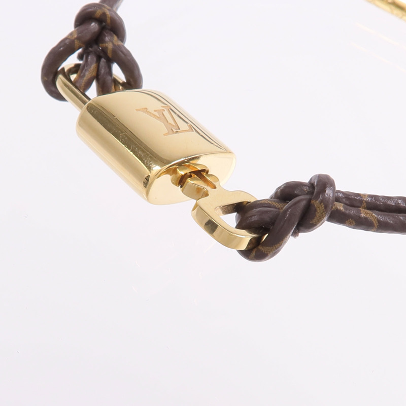 LOUIS VUITTON 金屬/Monogram Lock It Again Bracelet手鐲-4