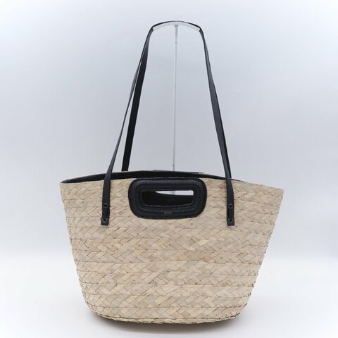Maje 草編 手提 肩背包