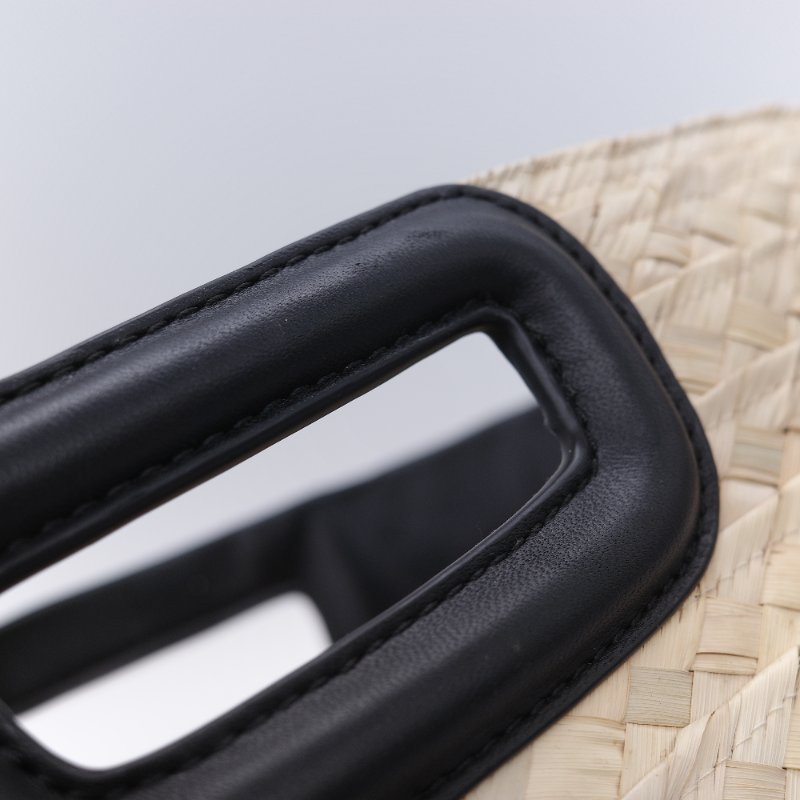 Maje 草編 手提 肩背包-9