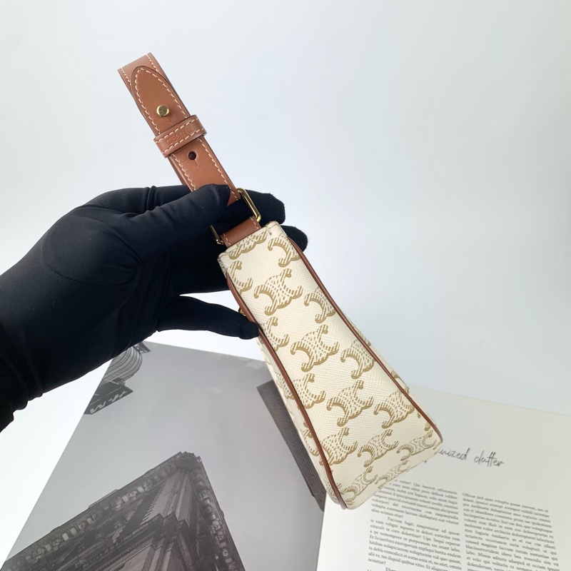 Celine腋下包白色🤍-2