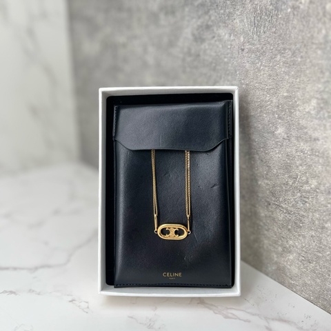 香緹國際精品 868 Celine #豬鼻項鍊 盒裝完整