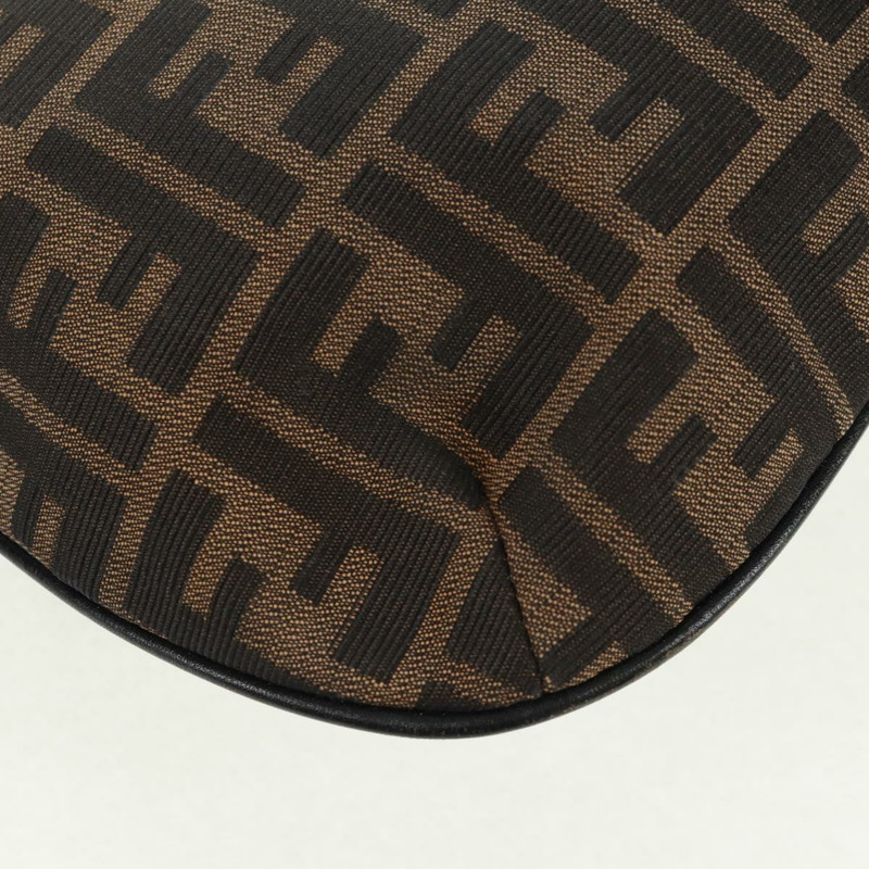 【日本直送】FENDI Zucca帆布單肩包 黑色 棕色 正品 162393-12