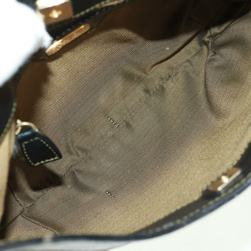 【日本直送】FENDI Zucca帆布單肩包 黑色 棕色 正品 162393-17