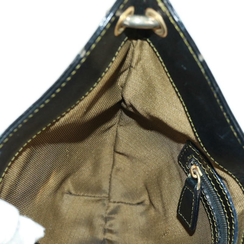 【日本直送】FENDI Zucca帆布單肩包 黑色 棕色 正品 162393-19