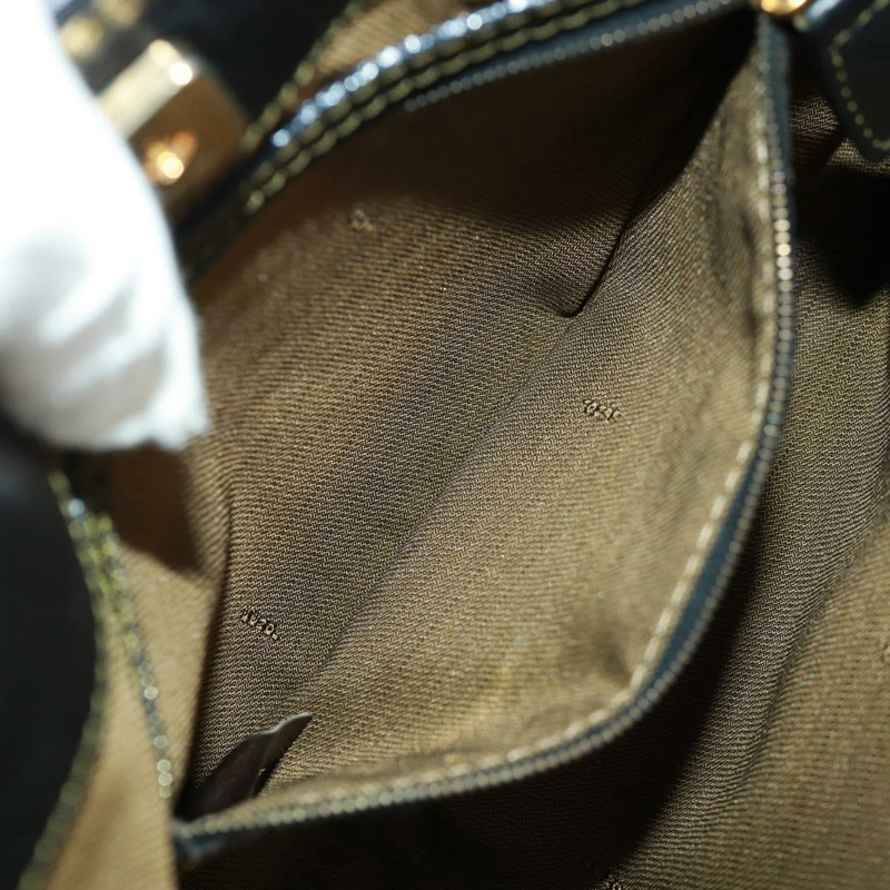 【日本直送】FENDI Zucca帆布單肩包 黑色 棕色 正品 162393-21