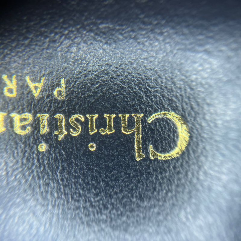 Dior Montaigne 蒙田老花牛仔短款皮夾-1