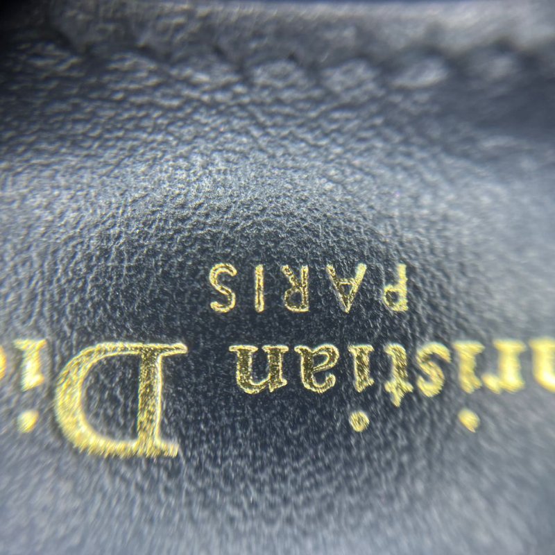 Dior Montaigne 蒙田老花牛仔短款皮夾-3