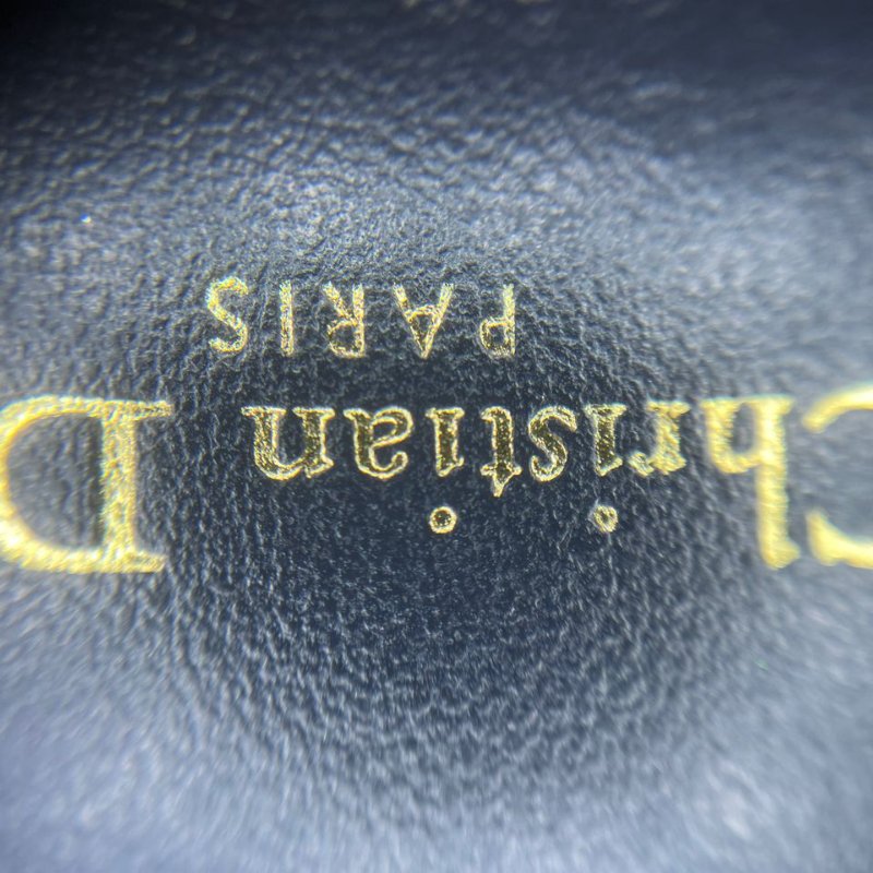 Dior Montaigne 蒙田老花牛仔短款皮夾-4