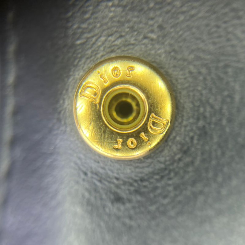 Dior Montaigne 蒙田老花牛仔短款皮夾-17