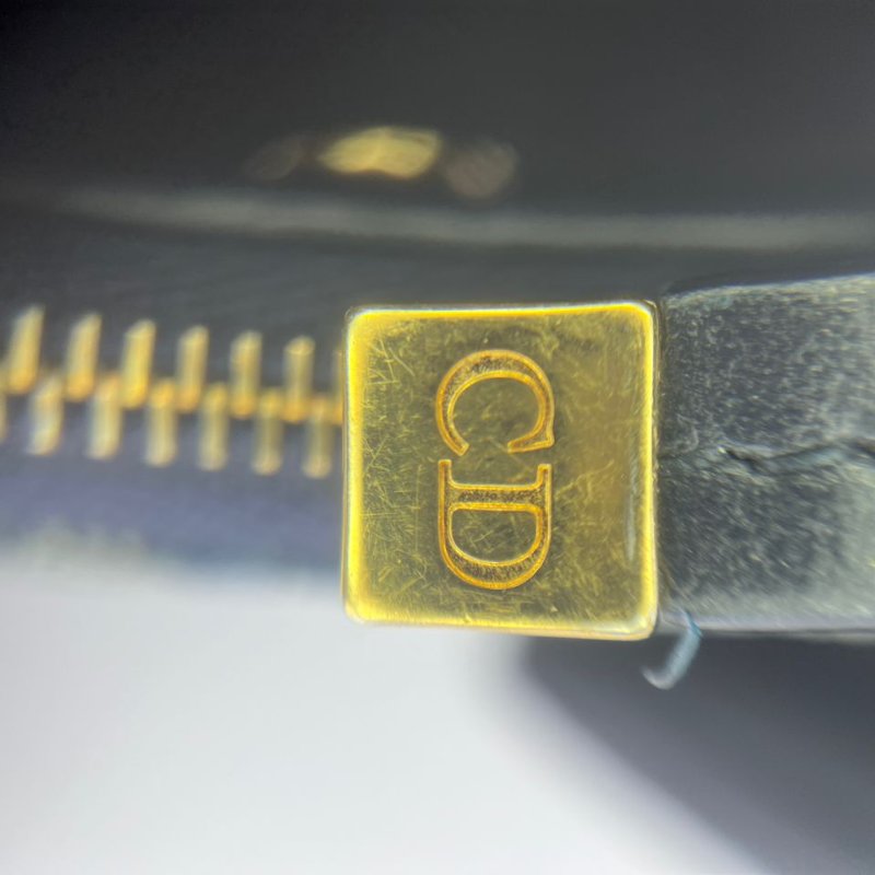 Dior Montaigne 蒙田老花牛仔短款皮夾-18