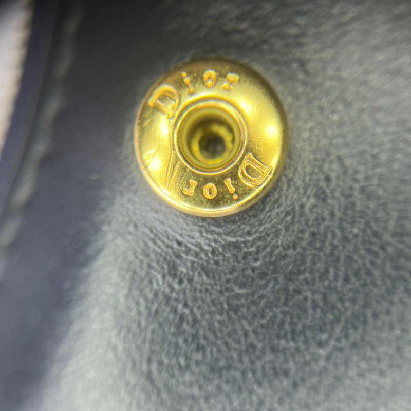 Dior Montaigne 蒙田老花牛仔短款皮夾-20