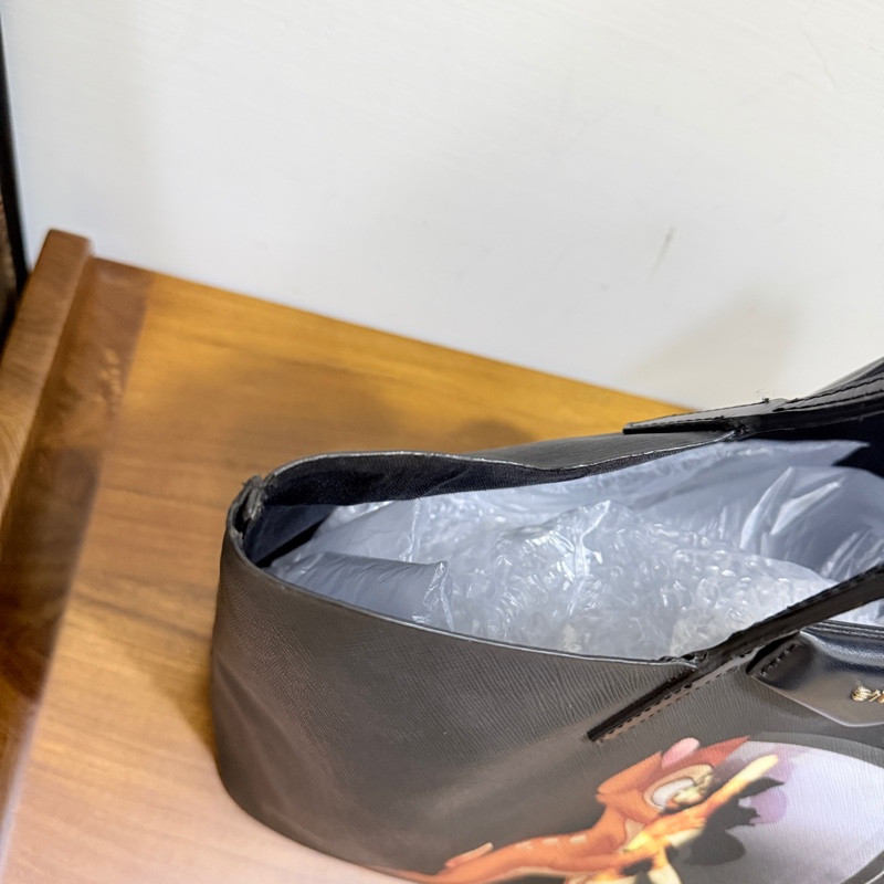 甜售私物🖤Givenchy小鹿班比 黑色 防刮牛皮 肩背 托特包 購物包 旅行包 通勤 上學-54