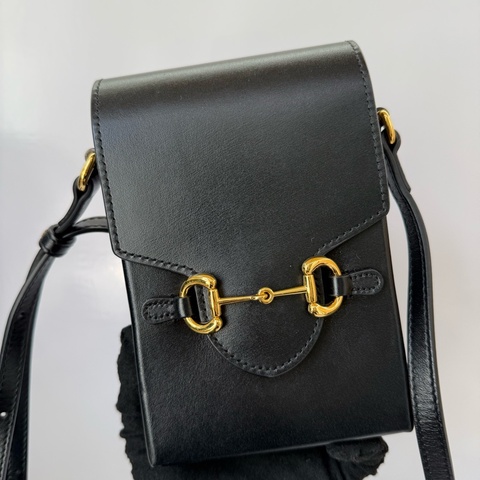 GUCCI 古馳 經典HORSEBIT 1955 MINI 馬銜扣斜背包 625615