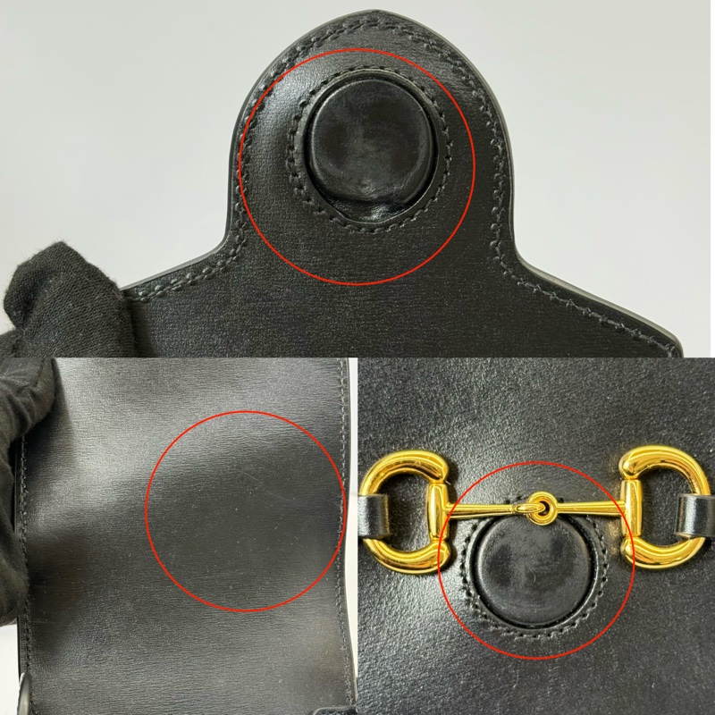 GUCCI 古馳 經典HORSEBIT 1955 MINI 馬銜扣斜背包 625615-8