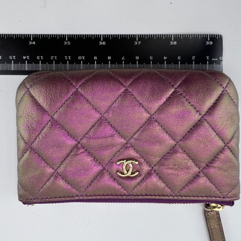 Chanel 長款拉鍊皮夾-6