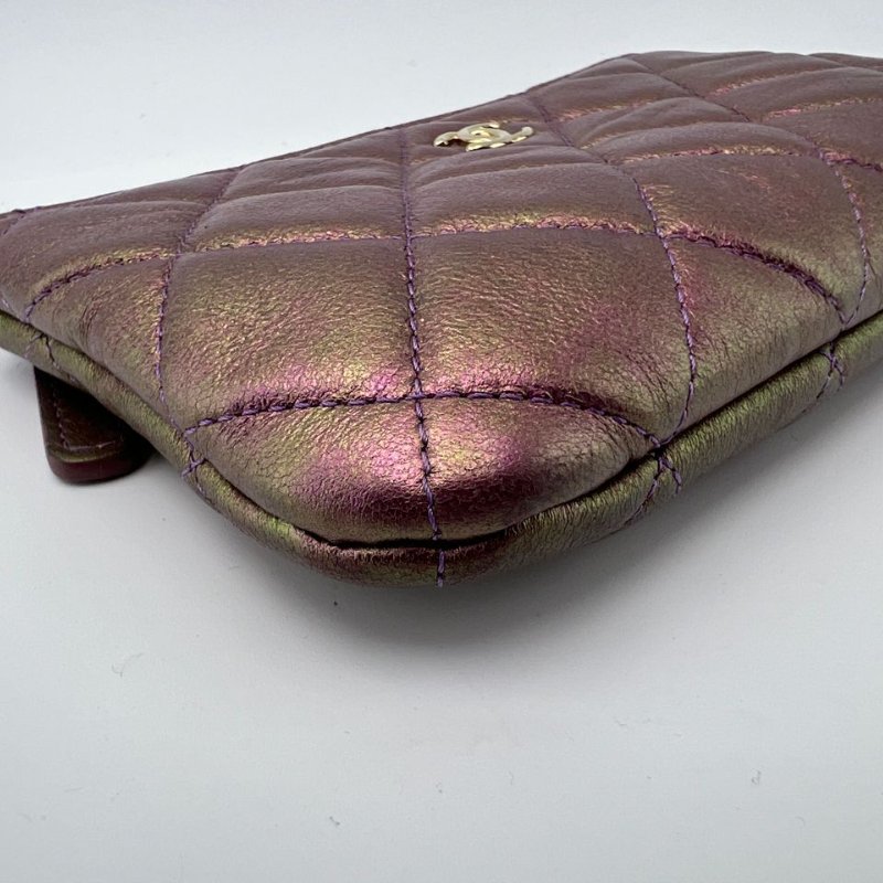 Chanel 長款拉鍊皮夾-10