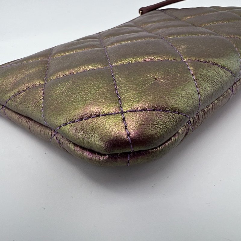 Chanel 長款拉鍊皮夾-11