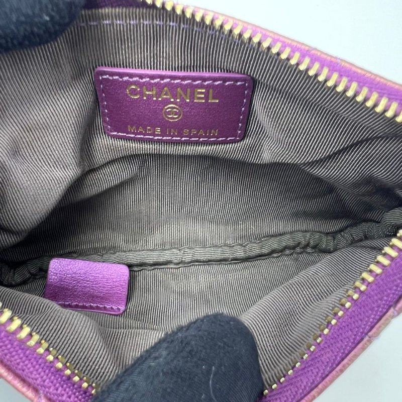 Chanel 長款拉鍊皮夾-13