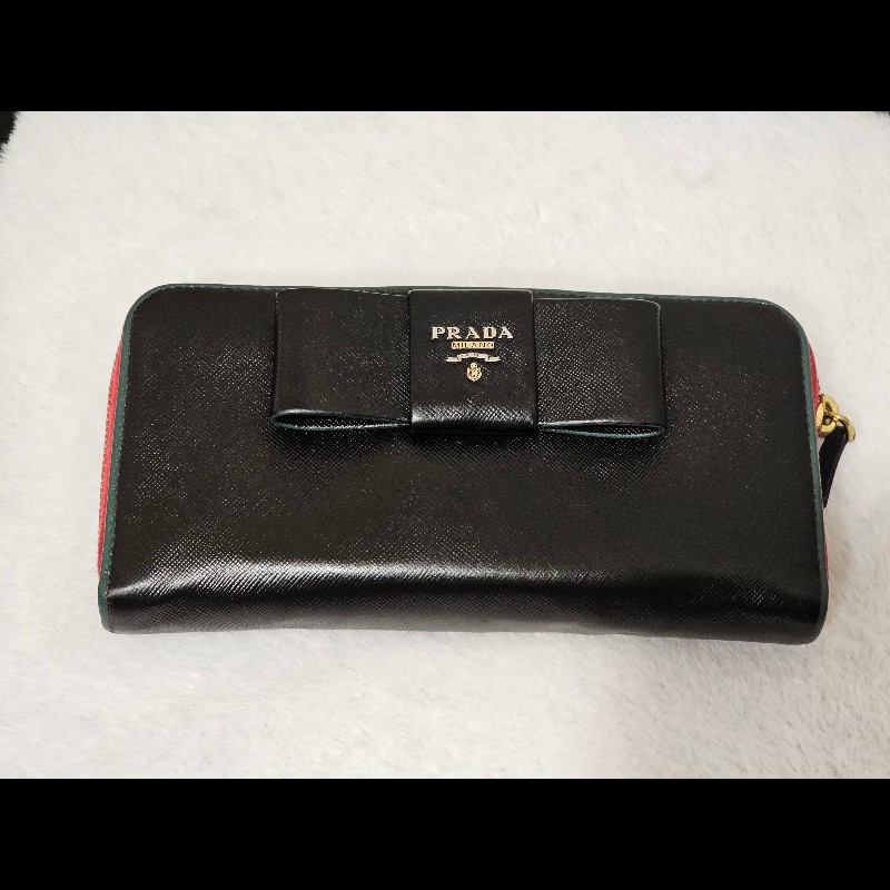 Prada 蝴蝶結長夾-3