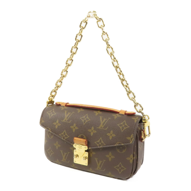 LOUIS VUITTON Monogram Pochette Metis East West金扣手挽肩背兩用袋-2