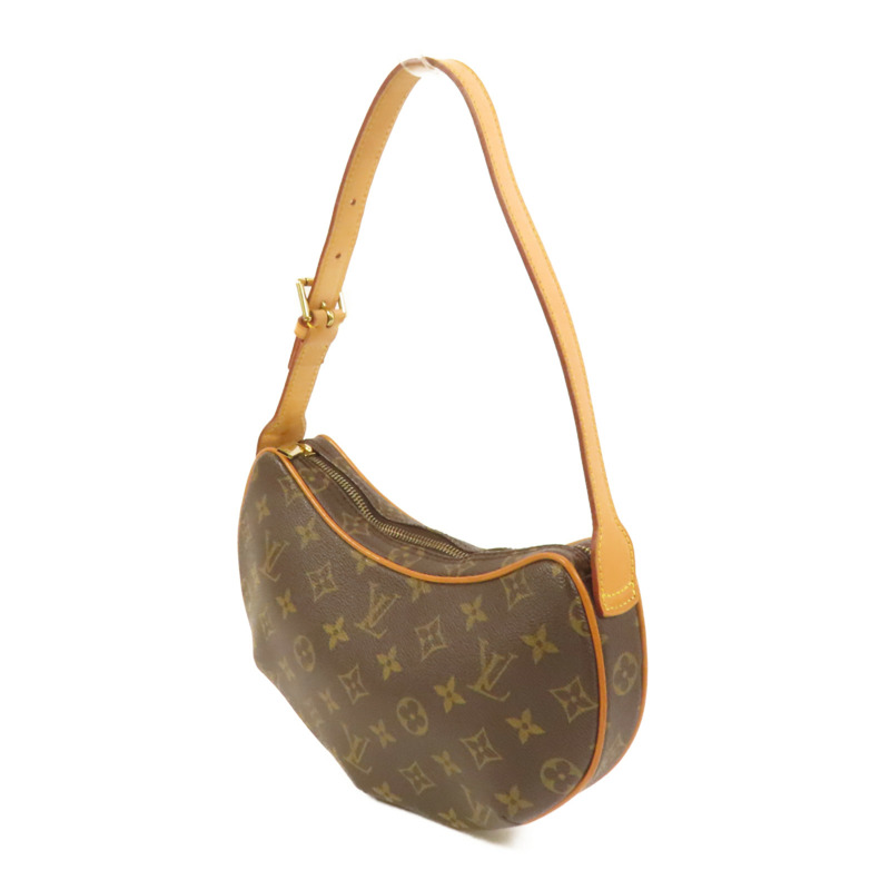 LOUIS VUITTON Monogram Pochette Croissant金扣肩背袋-2