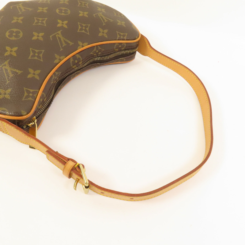 LOUIS VUITTON Monogram Pochette Croissant金扣肩背袋-4