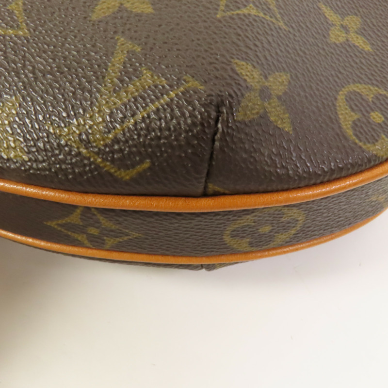 LOUIS VUITTON Monogram Pochette Croissant金扣肩背袋-11