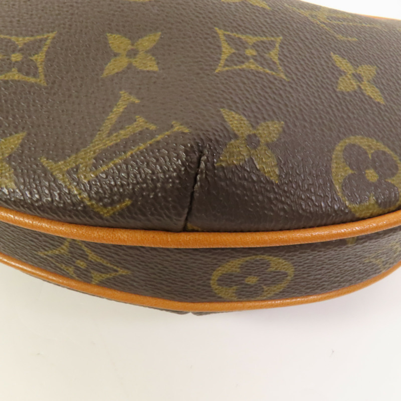 LOUIS VUITTON Monogram Pochette Croissant金扣肩背袋-12