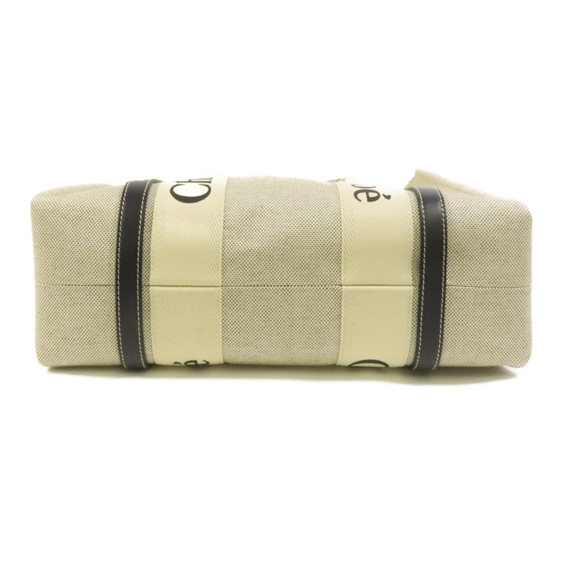 Chloe 帆布Woody Tote手挽袋-3