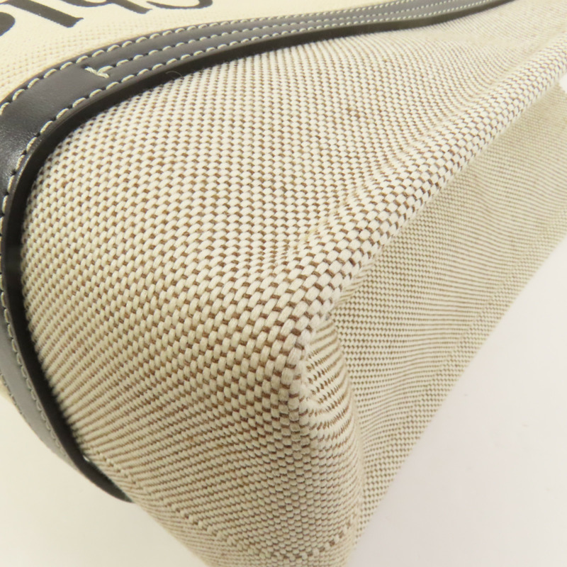 Chloe 帆布Woody Tote手挽袋-10