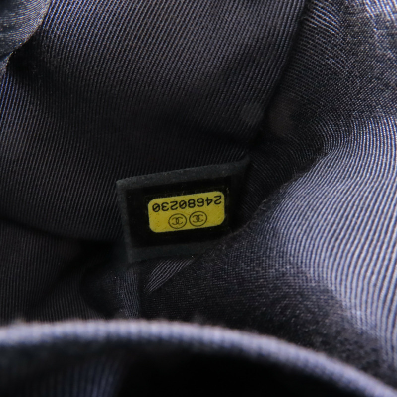 CHANEL 羊皮皮革Boy 25金扣鏈帶肩背袋-8