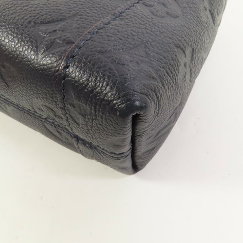 LOUIS VUITTON Monogram Empreinte Blanche BB金扣鏈帶手挽肩背兩用袋-12