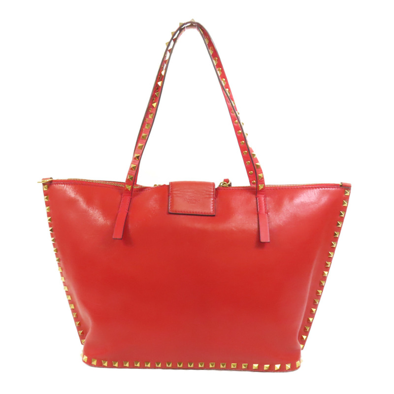 Valentino 牛皮皮革Shoulder Bag金扣手挽肩背兩用袋-1